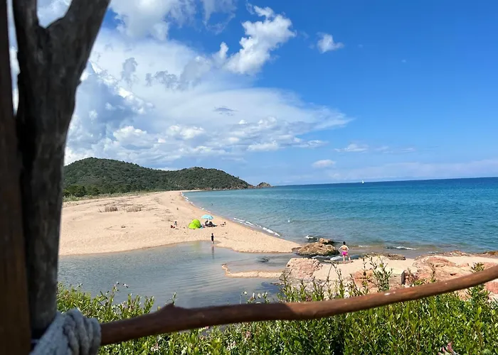 Mini St-lucie Porto-vecchio Vue 5mnplage Hébergement de vacances